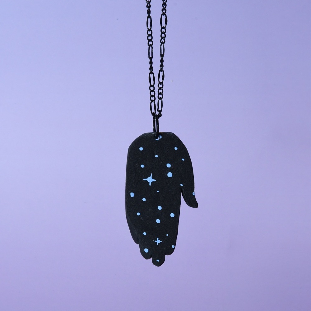 Cosmic Hand Necklace